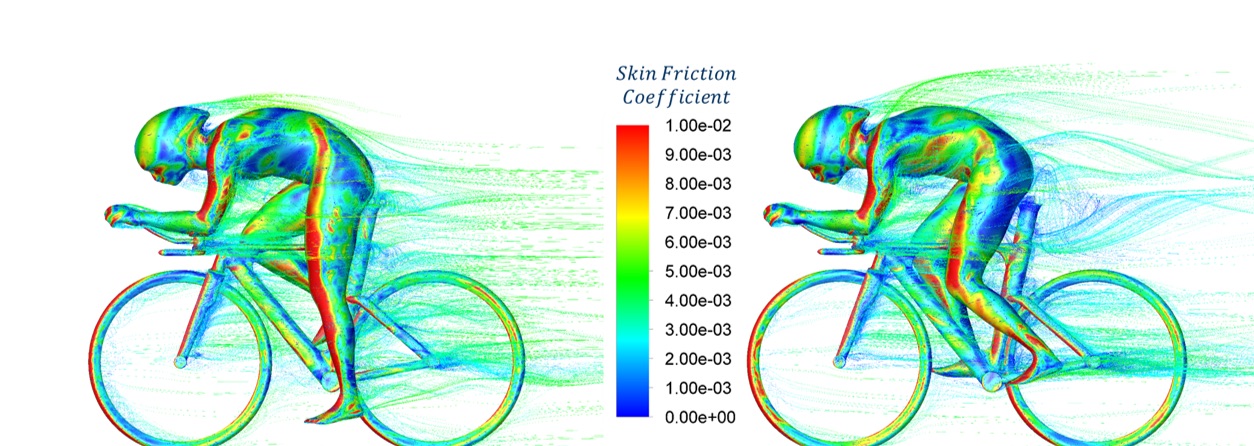 Developing techniques to optimise cycle clothing with academic and industry cooperation between ITM, TU Dresden and Biehler Sportswear GmbH & Co. KG. © 2021 ITM, TU Dresden and Biehler Sportswear GmbH & Co. KG.